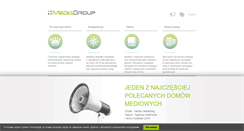 Desktop Screenshot of mediagroup.com.pl